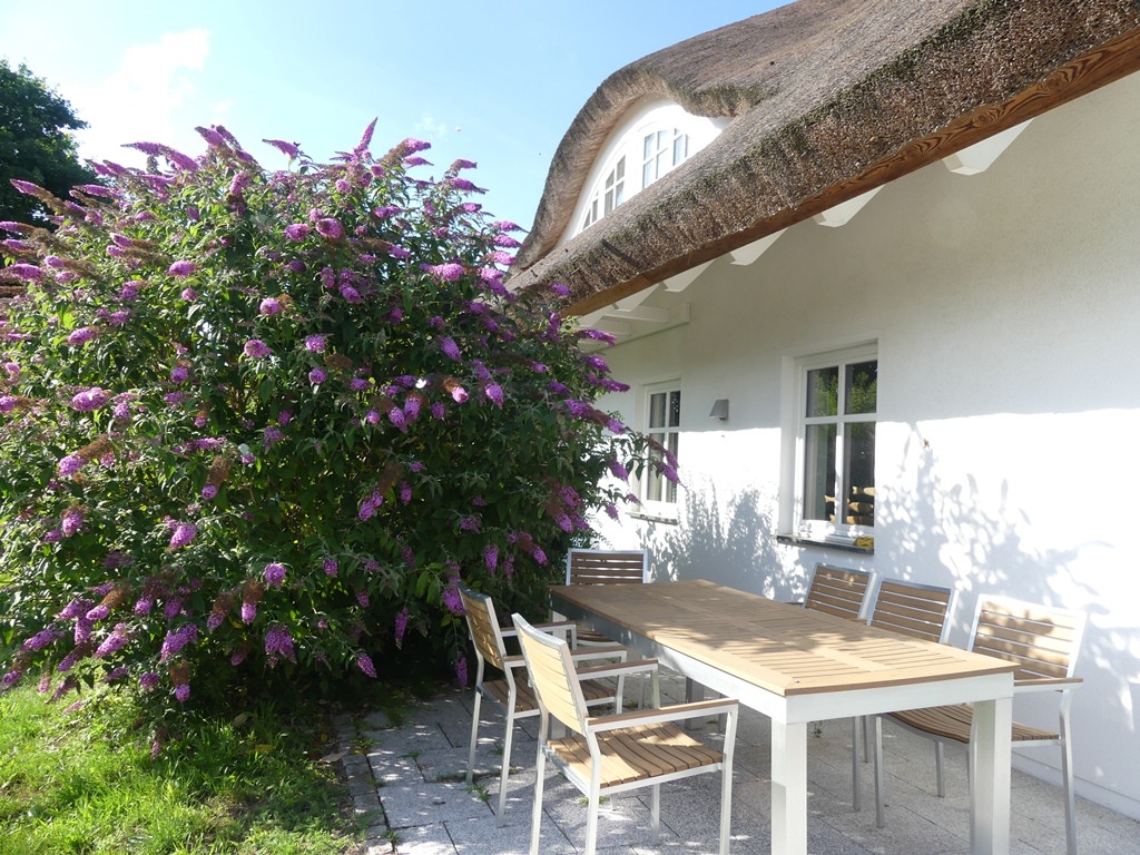 Terrasse Ferienhaus der Winde